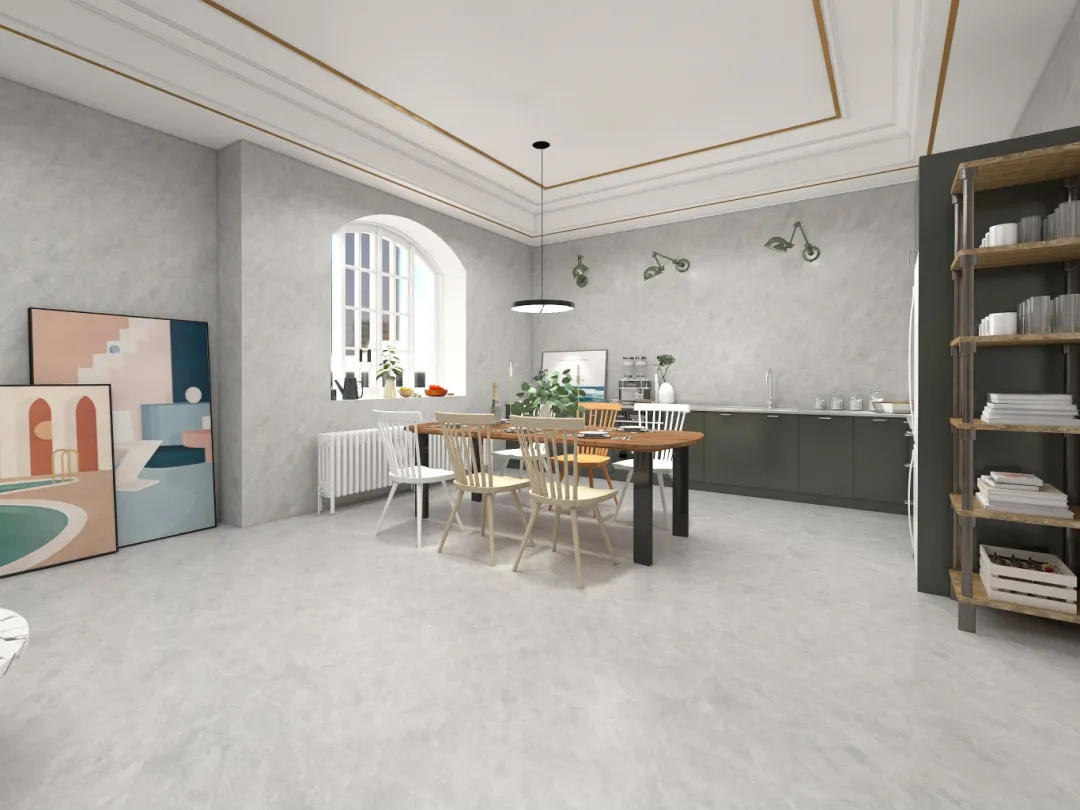 辉远陶瓷 | 600*1200mm天鹅绒系列，诗韵悠扬